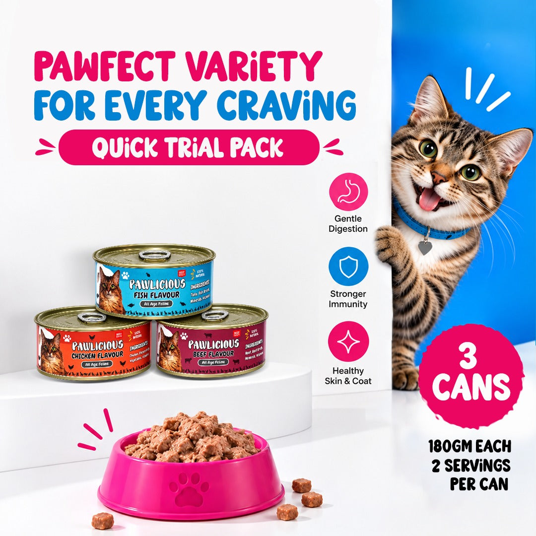 Trial Pack (Pack of 3) - 180gm & 400gm